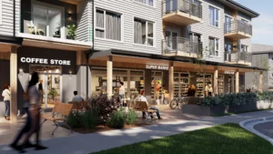 The Park View apartment buildings in Sooke, BC